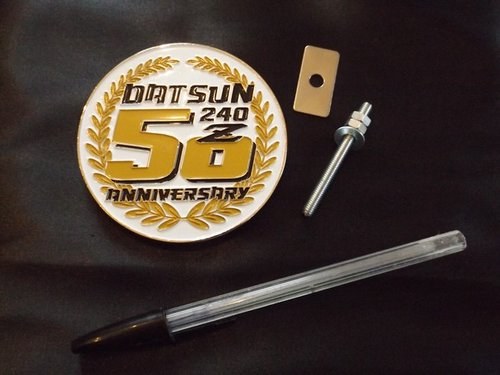 50 year Datsun Z anniversary badge and sticker For Sale