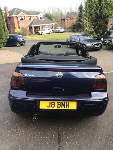 VW Golf Convertible 2001 For Sale