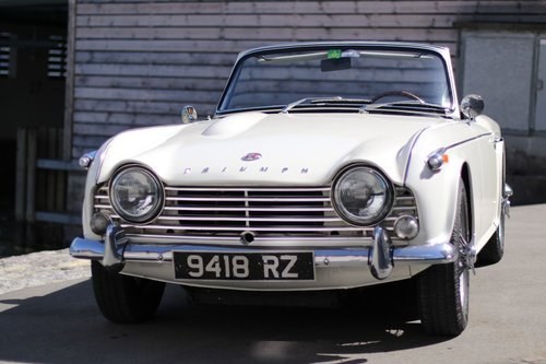 1965 Triumph TR4A on UK Registation  SOLD