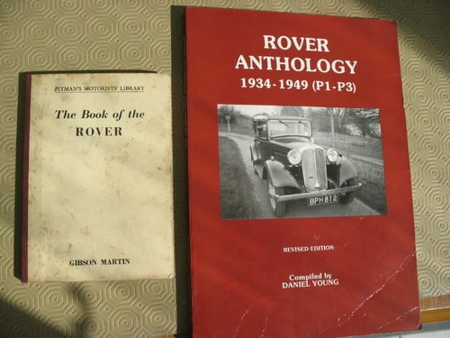 For older Rover fans - two useful books! SOLD