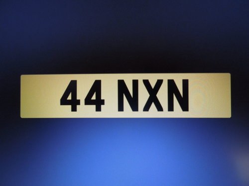 44 NXN Cherished registration  SOLD
