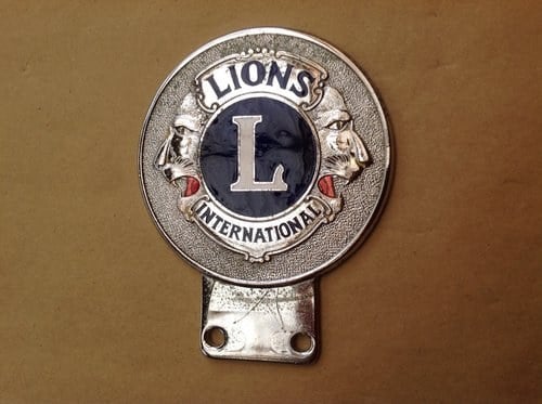 Lyons Club International Enamel Badge  SOLD