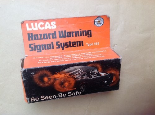 Lucas Type 155 Hazard Warning kit  In vendita