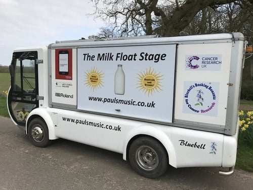 2005 Rare Q Electric Milk Float Guinness World Record H For Sale