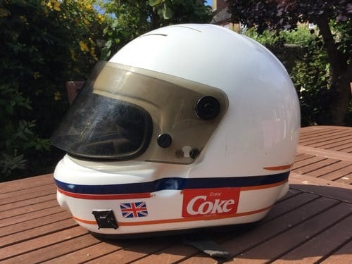 1990 Win Percy..Snell racing helmet For Sale