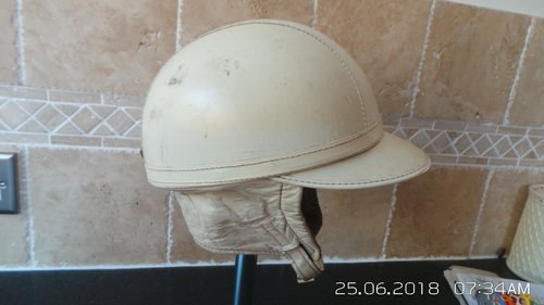 1960 vintage crash helmet For Sale