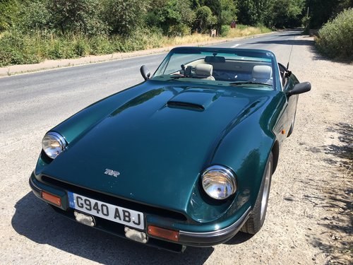 1990 TVR S2 2.9 V6 Cream Leather with Green Piping SOLD