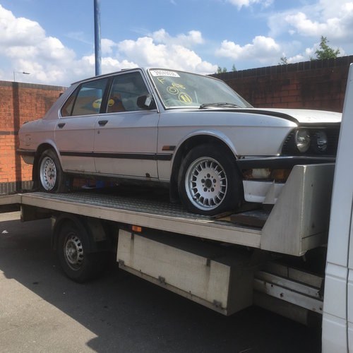 1982 BMW 528i manual, breaking for spares For Sale
