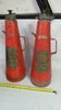 man cave old garage pair  of  fire extinguishers For Sale