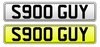 S900 GUY - Cherished Registration In vendita