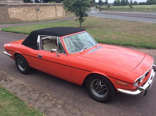 1976 Triumph Stag manual with overdrive For Sale