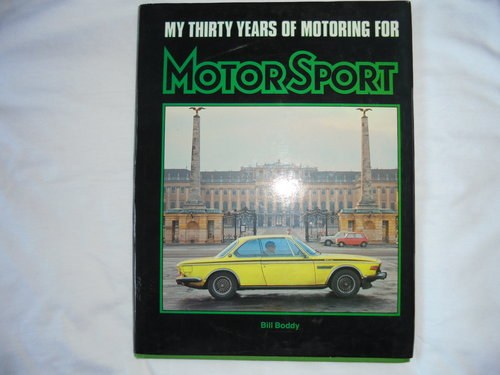 1982 MOTOR SPORT BILL BODDY For Sale