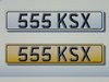 555 KSX Cherished Registration For Sale