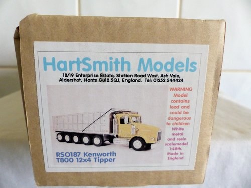HART SMITH MODELS-KENWORTH T800 12x4 TIPPER In vendita