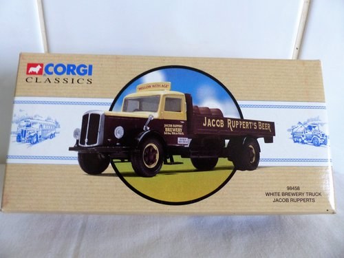 WHITE BREWERY TRUCK-JACOB RUPPERTS-1:50 SCALE For Sale