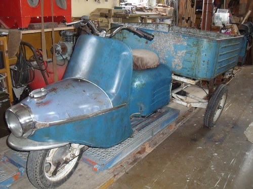 1963 Cezeta 505 Scooter Trike VENDUTO