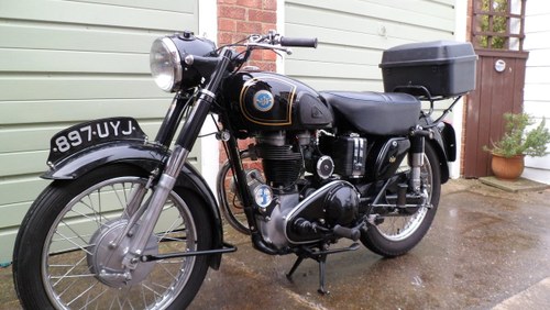 1954 Classic AJS motorcycle SOLD