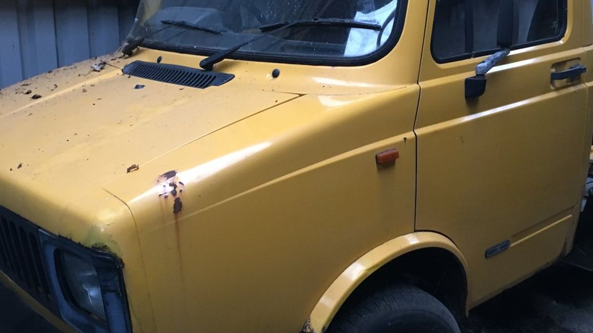 1986 Freight rover 200 seiries in Newcastle upon tyne, United Kingdom ...