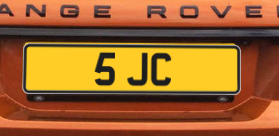 5 JC - Cherished Registration Number For Sale For Sale