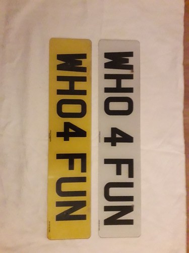 Number plate For Sale