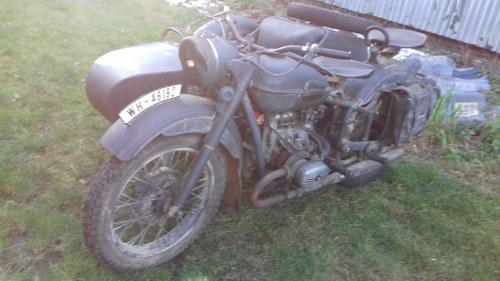 1976 URAL / Cossack 650cc outfit,ex film bike. SOLD