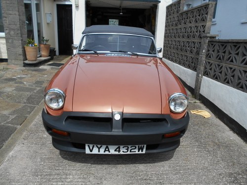 1980 MGB LE For Sale