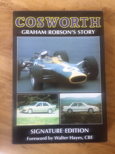 Graham Robson's Cosworth Limited to 1000 copies In vendita