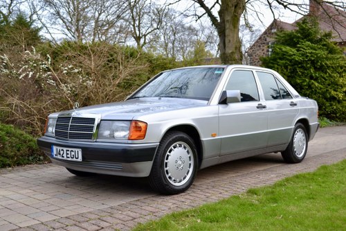1991 Mercedes 190E 2.0 *Superb Condition and History* SOLD