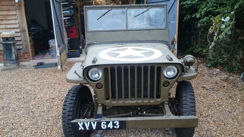 1963 A genuine British Army WW2 jeep For Sale