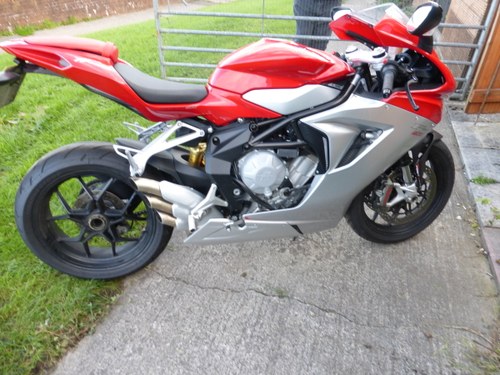2015 MV Augusta F3 800 Immaculate Very Low Mileage For Sale