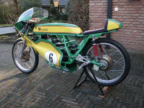 Minarelli-pcb classicracer 50-cc 1972. SOLD