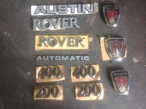 Rover/Austin  memorabilia items. VENDUTO
