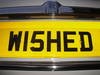 WISHED PRIVATE NUMBER PLATE MAY TAKE PX For Sale