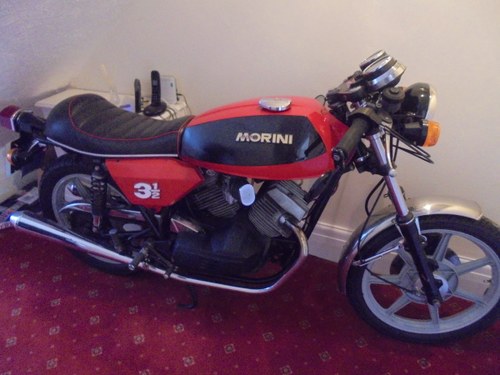1980 MOTO MORINI 3 AND A HALF SPORT MINT BIKE For Sale