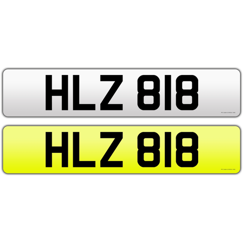 HLZ 818 Registration Hilary, Hils, Hill, Hills In vendita