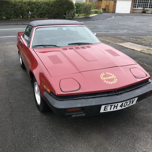 1979 Low Miles Anniversary Model LHD TR7 Convertible For Sale
