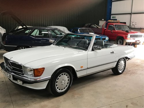 1988 Mercedes 300SL 69000 Genuine miles In vendita