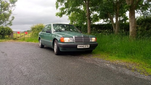 1990 Mercedes 190 2.0 petrol automatic For Sale