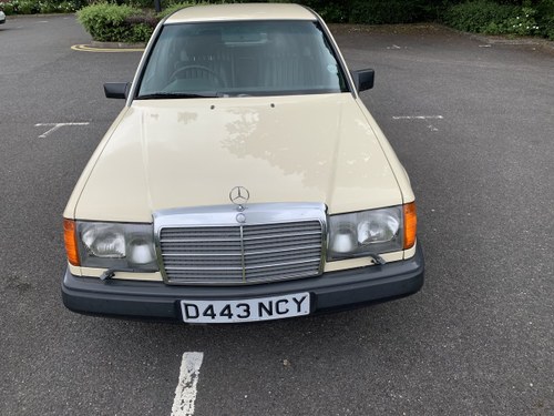 1987 Mercedes - Investment opportunity for Collectors SOLD