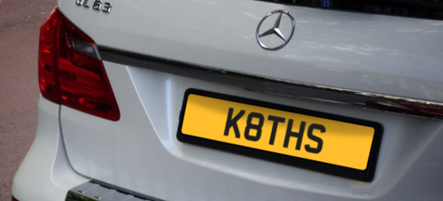K8THS - KATHS - number plate In vendita