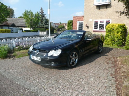 2002 Mercedes SL500 with AMG trim For Sale