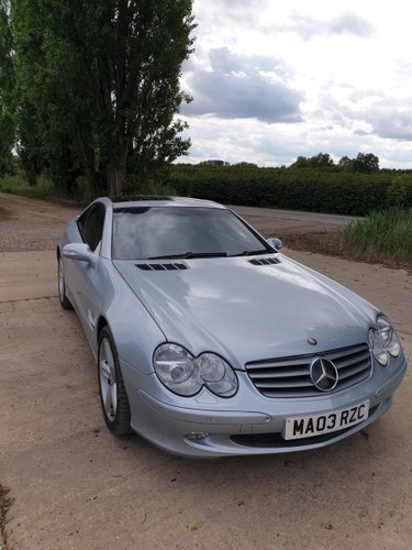 2003 Mercedes SL 350 Panoramic glass Roof and Distronic In vendita