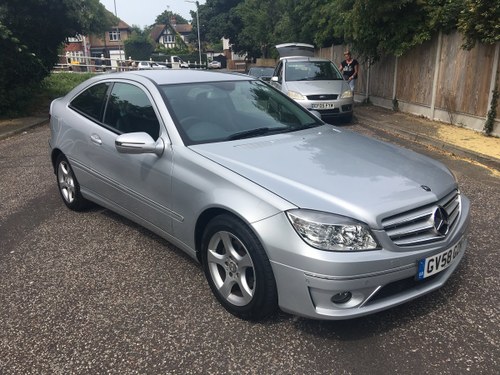 2008 58 mercedes clc 1.8k se auto coupel 81k hpi clear In vendita