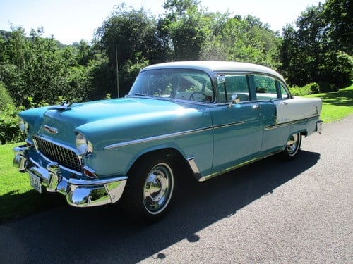 1955 chevy bel-air ground up restoration Te koop