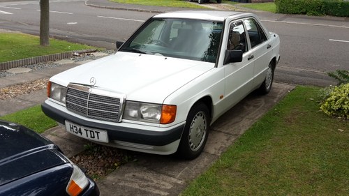 1991 W201 Mercedes 190 2.5d Auto In vendita