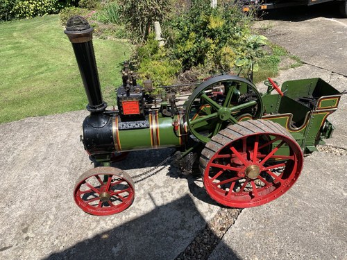 1987 4.1/2" scale Burrell Traction Engine live steam. For Sale