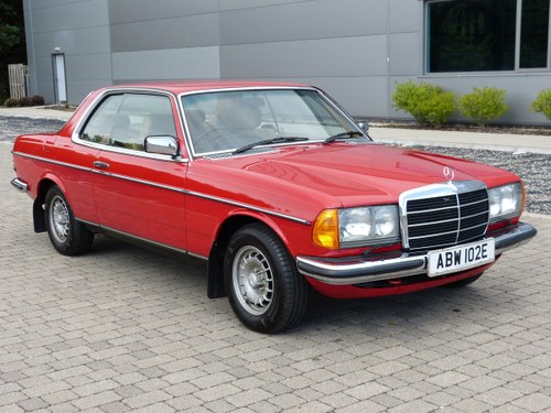 1981 Mercedes 280CE Coupe C123 Series SOLD