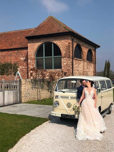 VW bay window camper van - Stunning wedding car For Sale
