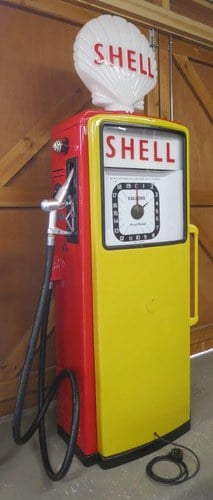 1960 Avery Hardoll restored petrol pump SOLD