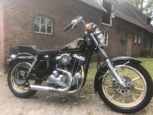1978 Harley Davidson Sportster 75 th anniversary VERKAUFT